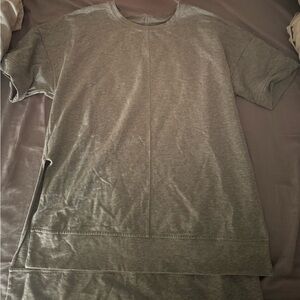 Lululemon Grey Oversized Tee / Lightweight Sweatshirt